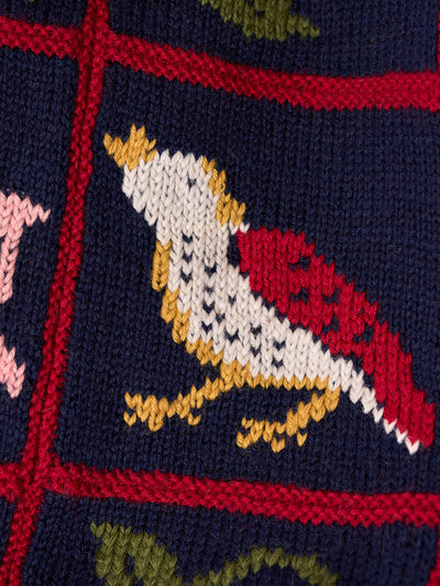 West Yorkshire Spinner Morris DK Strawberry Thief Blanket Kit
