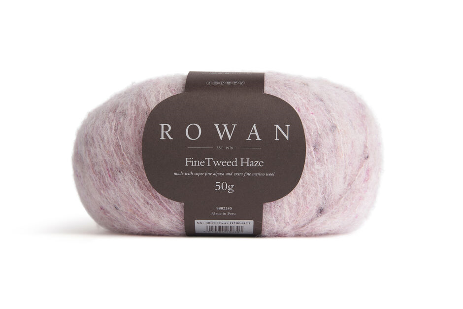 Rowan Fine Tweed Haze Fingering Mohair Alpaca Knitting Yarn