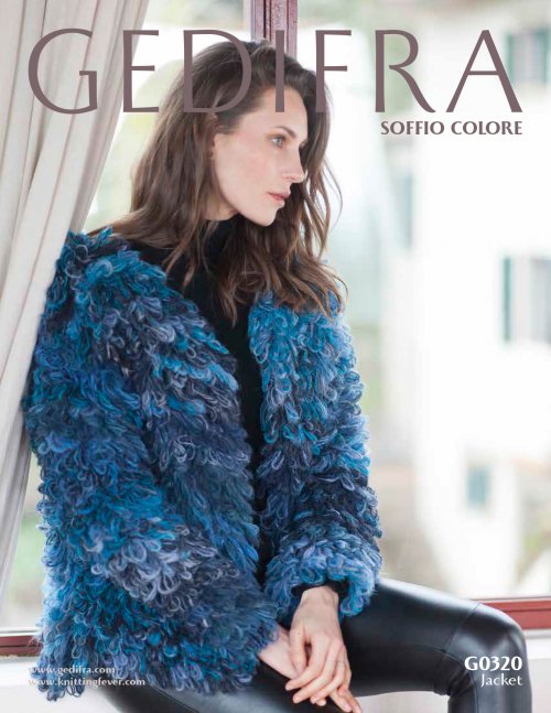 Gedifra Soffio Colore G0320 Crocheted Jacket