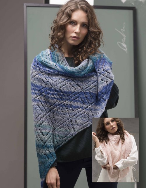 Gedifra Soffio G0425 + B Shawl (PDF Download)