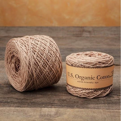 Organic Cotton Balls Sport Weight Yarn | Brown