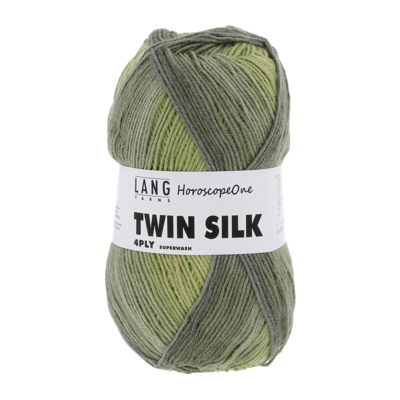 Lang Twin Silk Horoscope One Fingering Wool Silk Nylon Knitting Yarn