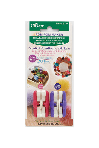 Clover Pom Pom Maker Set pack