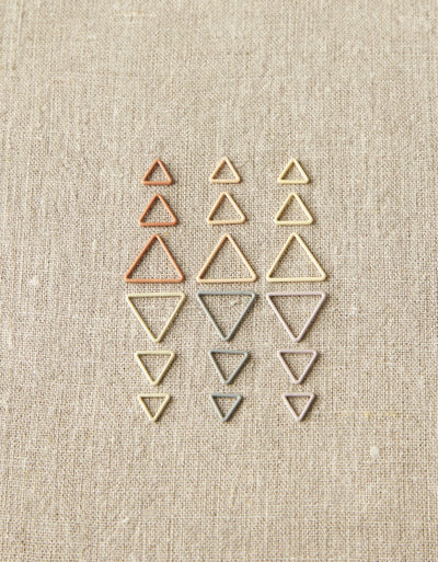 Cocoknits Triangle Stitch Markers-Earth Tones