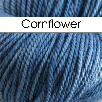 Anzula Squishy Yarn in Cornflower - Fillory Yarn