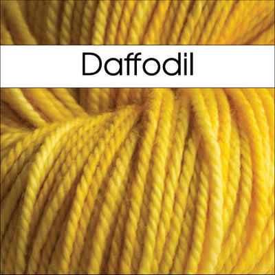 Anzula Squishy Yarn in Daffodil - Fillory Yarn