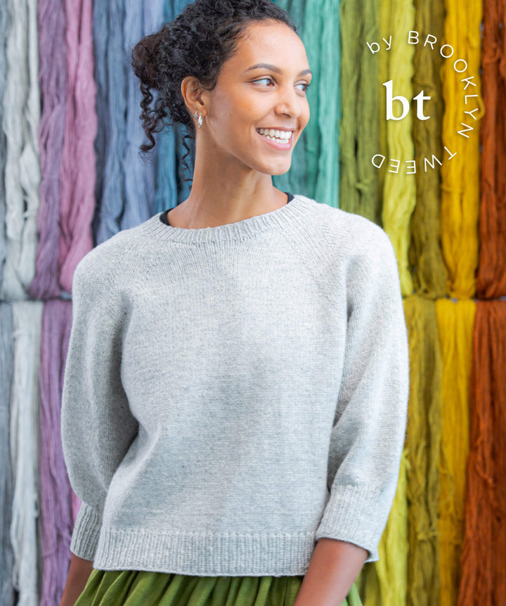 Brooklyn Tweed First Raglan Sweater Pattern