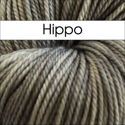 Anzula Squishy Yarn in Hippo - Fillory Yarn