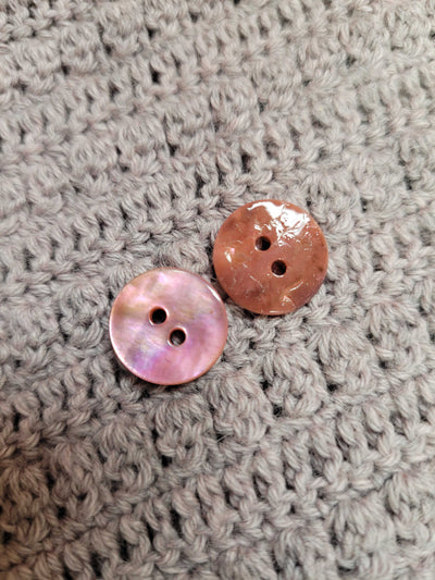 Round Agoya Shiny Shell Buttons by Skacel