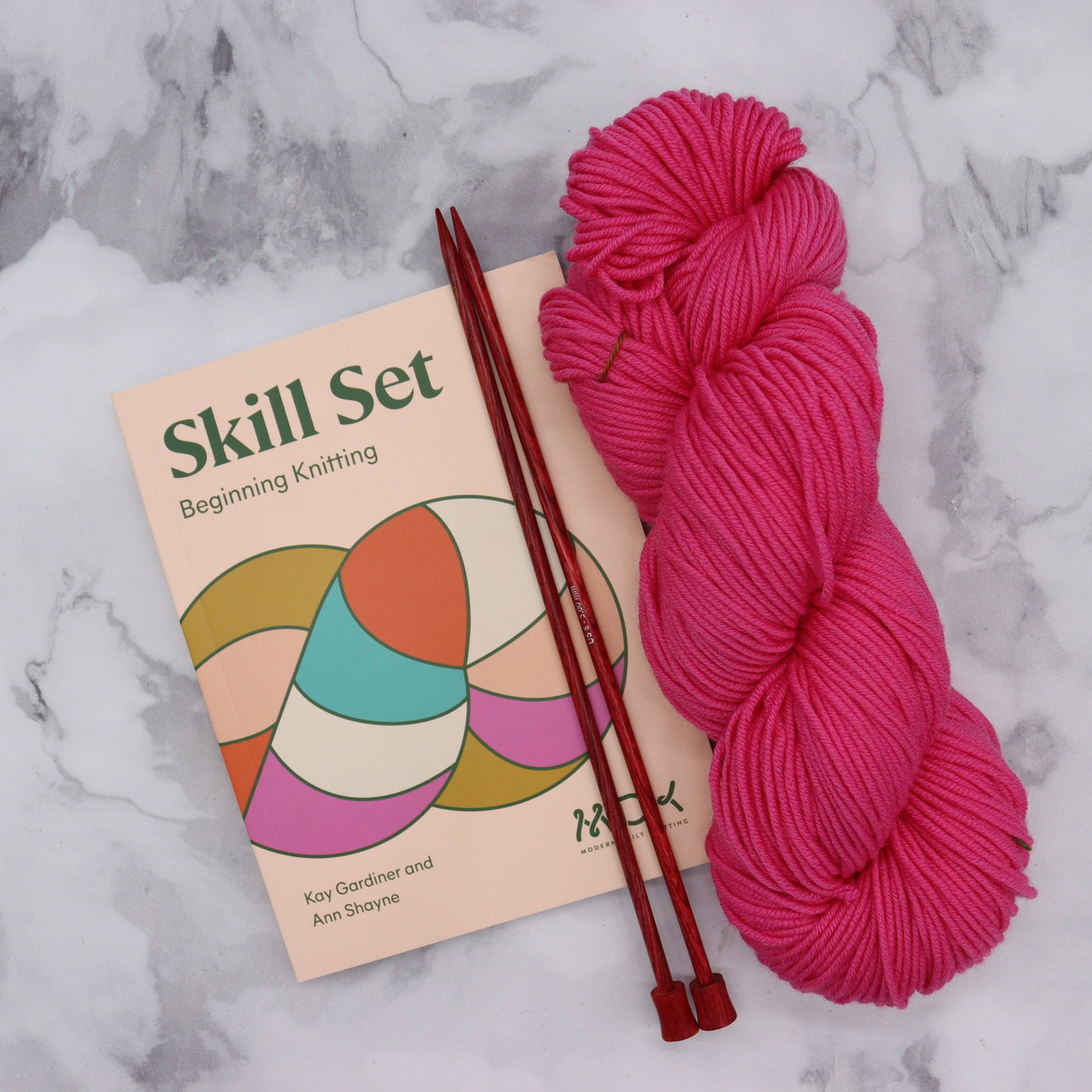 Learn to Knit Kit with Skill Set