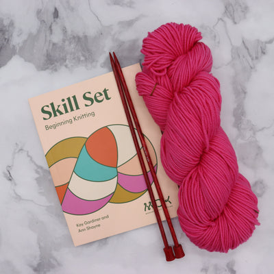 Learn to Knit Kit with Skill Set