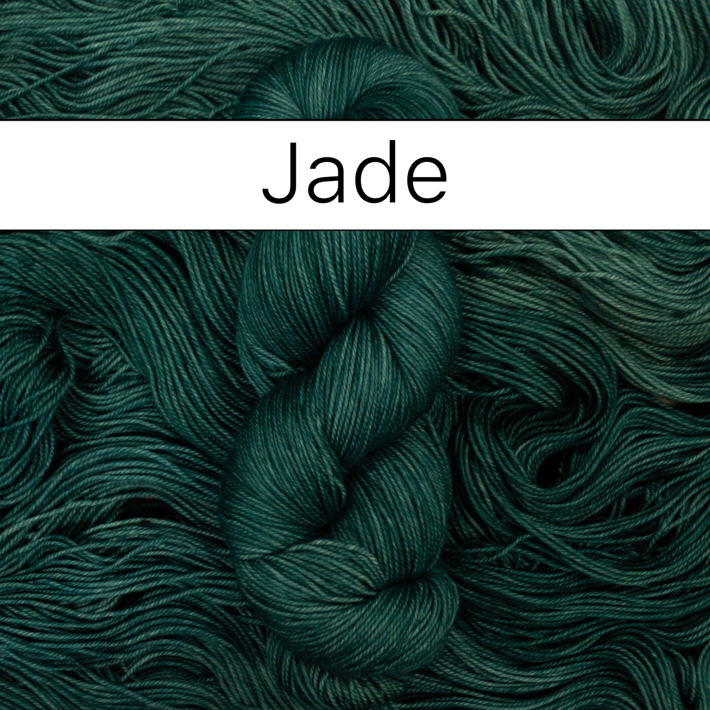 Anzula Squishy Yarn in Jade - Fillory Yarn