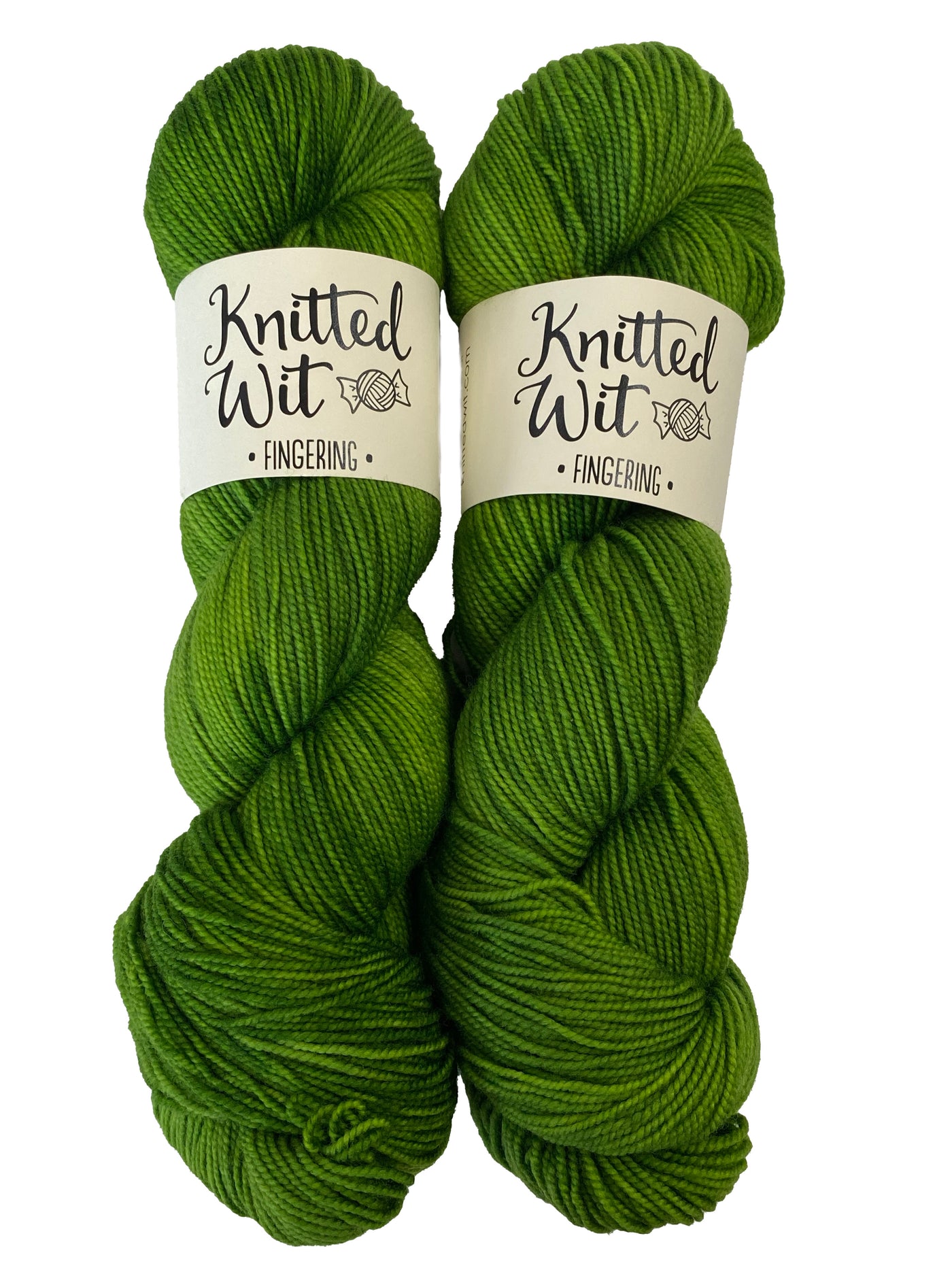 Knitted Wit Fingering Semi-Solids Superwash Merino Wool Knitting Yarn