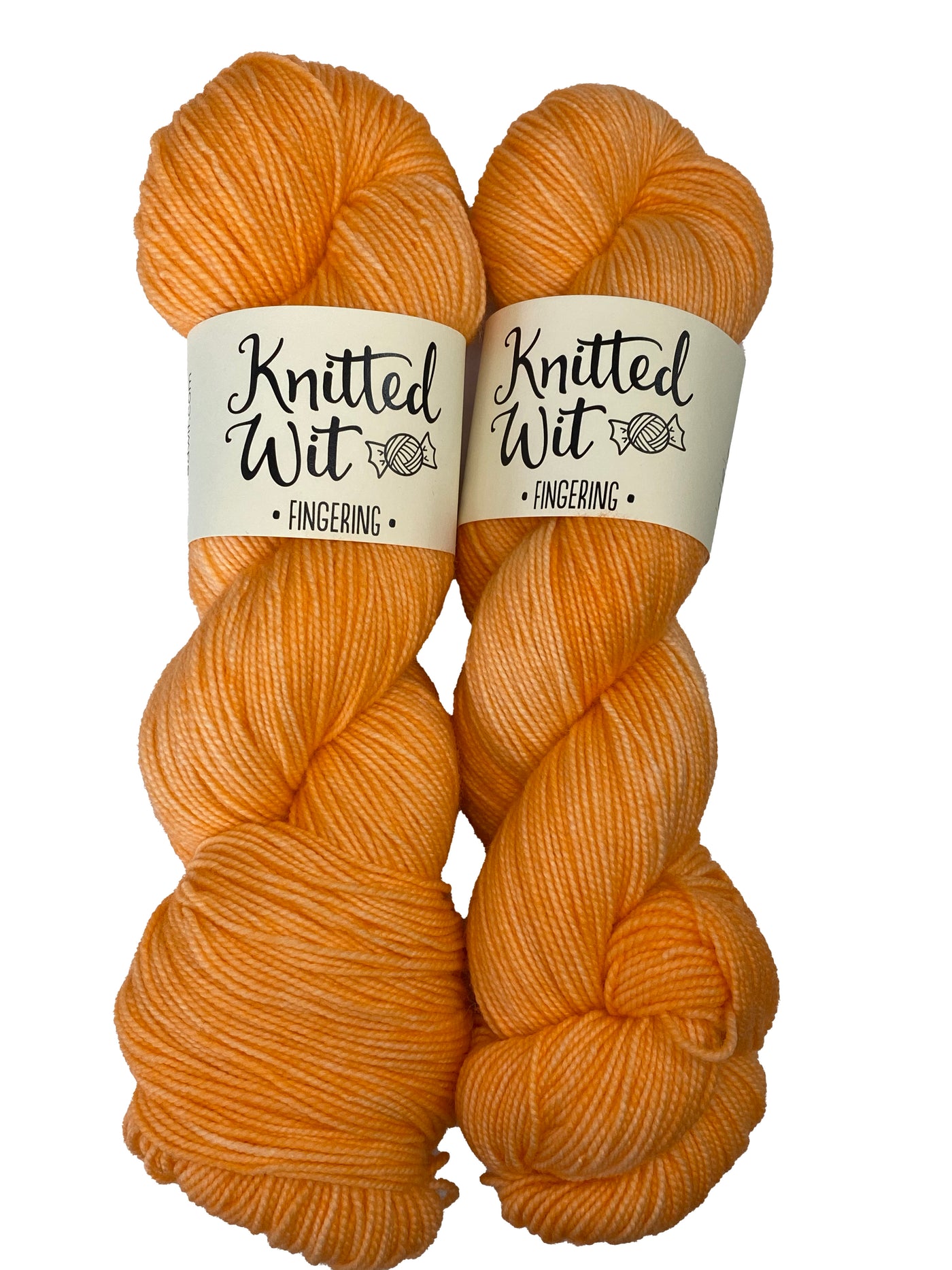 Knitted Wit Fingering Semi-Solids Superwash Merino Wool Knitting Yarn