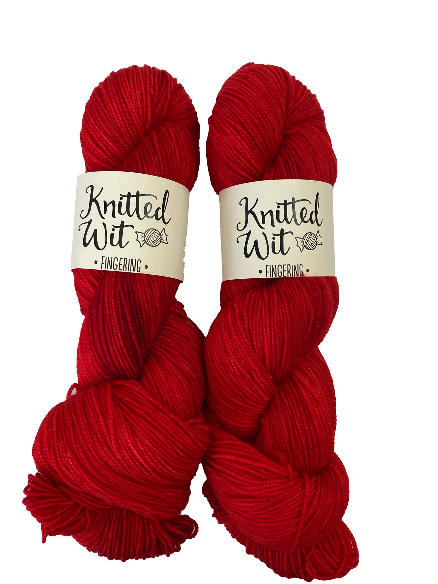 Knitted Wit Fingering Semi-Solids Superwash Merino Wool Knitting Yarn