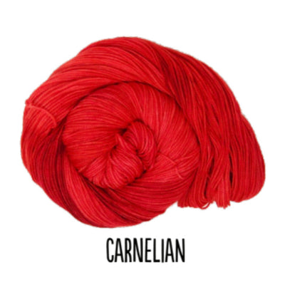 Knitted Wit Fingering Semi-Solids Superwash Merino Wool Knitting Yarn