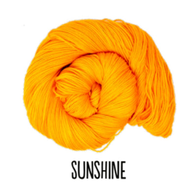 Knitted Wit Fingering Semi-Solids Superwash Merino Wool Knitting Yarn