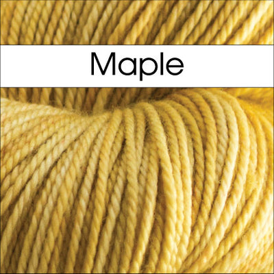 Anzula Squishy Yarn in Maple - Fillory Yarn