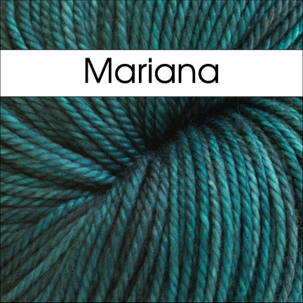 Anzula Squishy Yarn in Mariana - Fillory Yarn