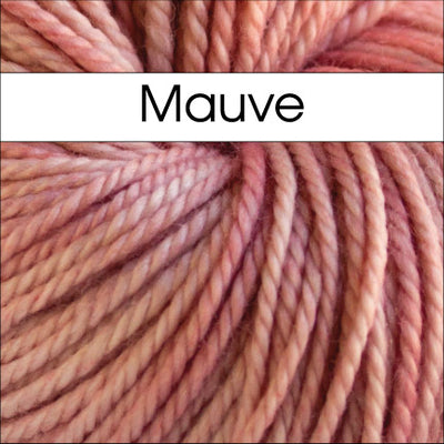 Anzula Squishy Yarn in Mauve - Fillory Yarn