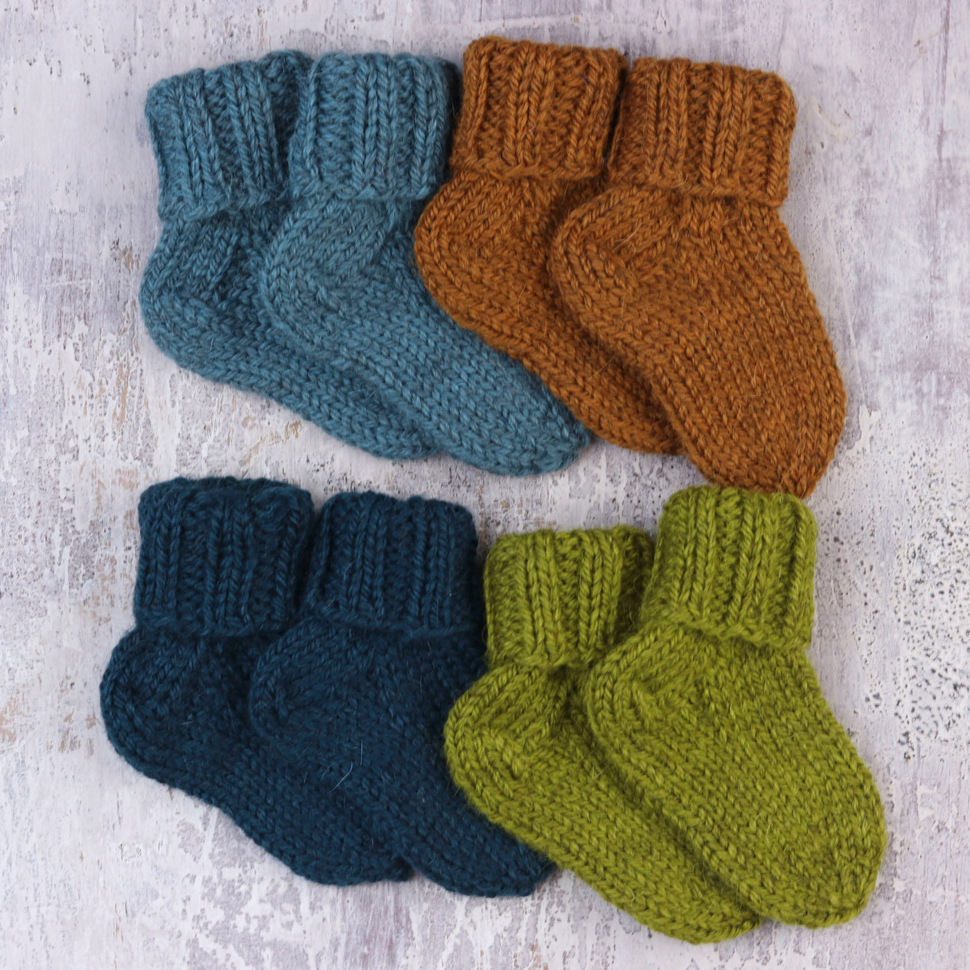 The Fibre Co. Cumbria One Sock Baby Pattern