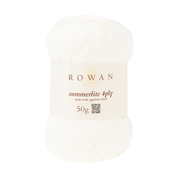 Rowan Yarn | Summerlite 4 ply Cotton Yarn - White