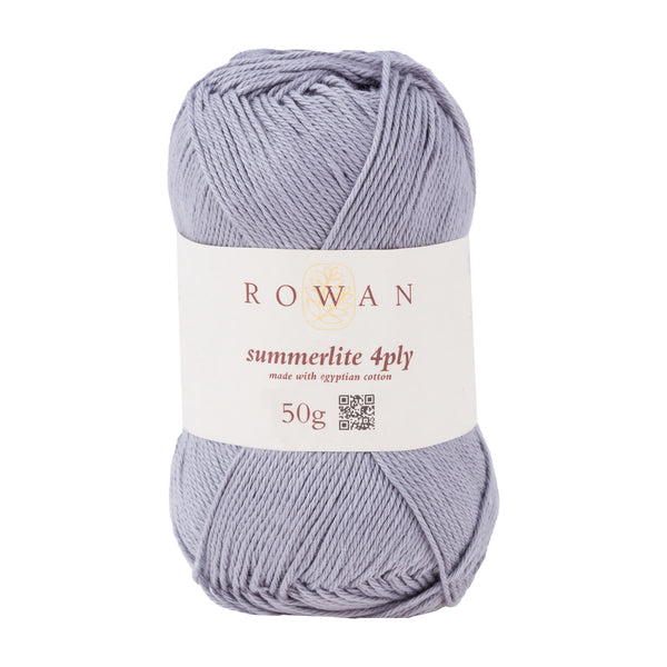 Rowan Yarn | Summerlite 4 ply Cotton Yarn - Gray
