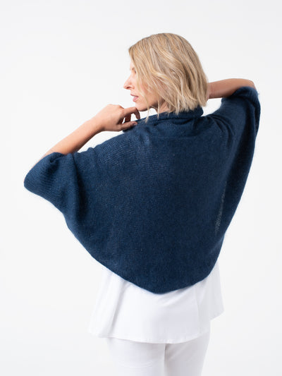 Shibui Knits Cirrus Poncho | knitt pattern