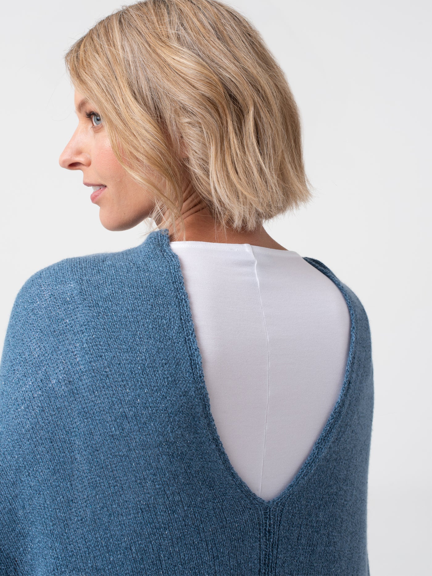 Shibui Knits Lyon Poncho (Pebble)