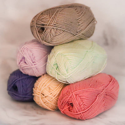 Brilloso Cotton Rayon Acrylic Blend Yarn 8.8 oz. Yarn! Multicolor  New/Sealed!