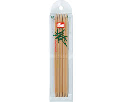 Prym Bamboo 20cm Double Pointed Needles