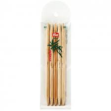 Prym Bamboo 20cm Double Pointed Needles