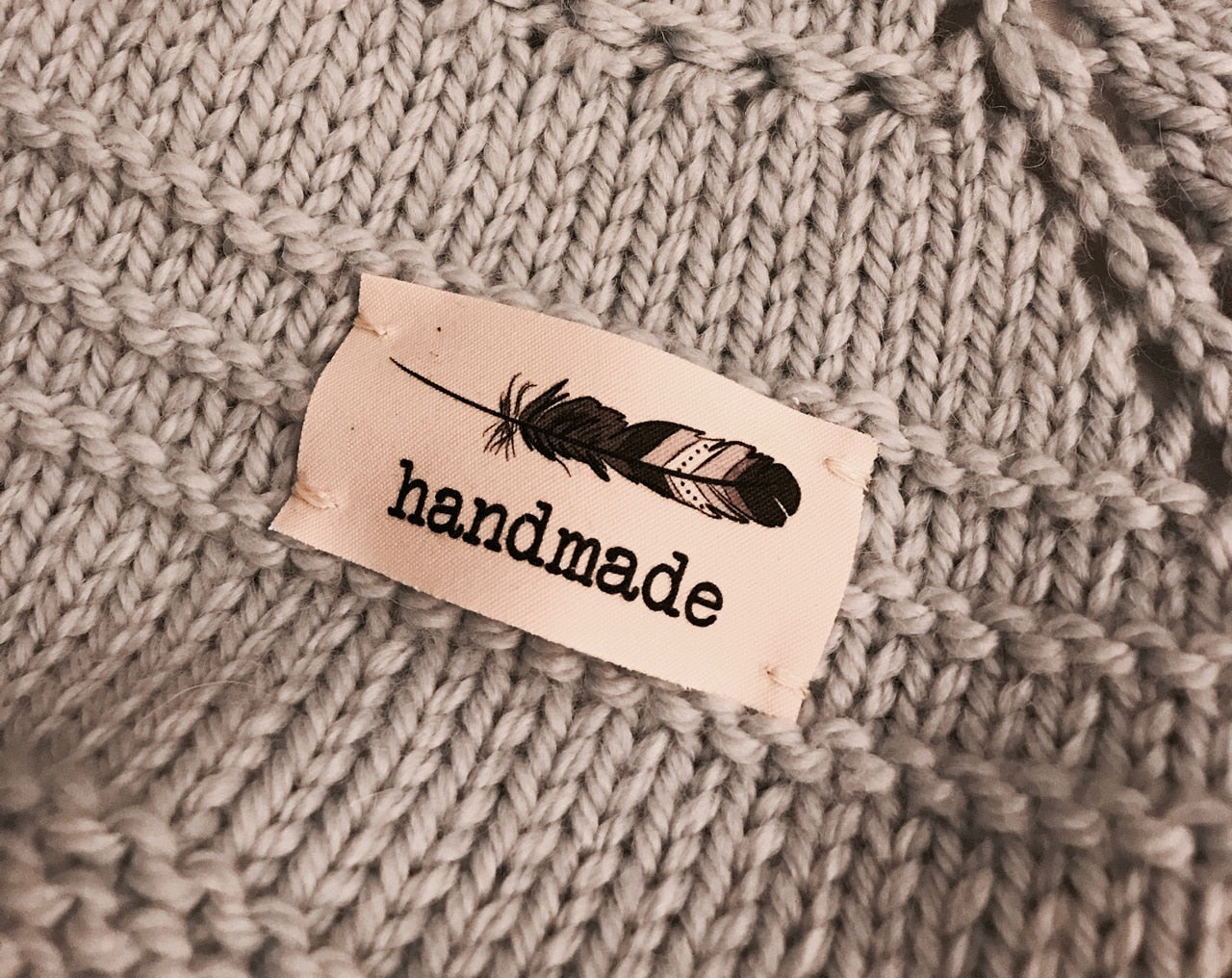 Big Bad Wool Sewn-In Tags - Handmade Yarn