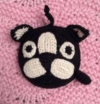 Retractable Crochet Animal Tape Measure - Bear