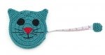 Retractable Crochet Animal Tape Measure - Cat Animal