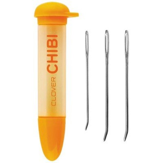 Clover Chibi Small Bent Tip Darning Needle Set