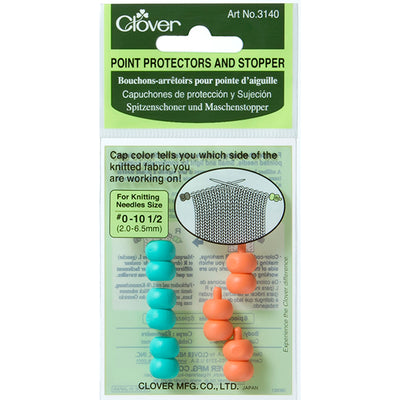 Clover Point Protectors for Circular Knitting Needles - Small