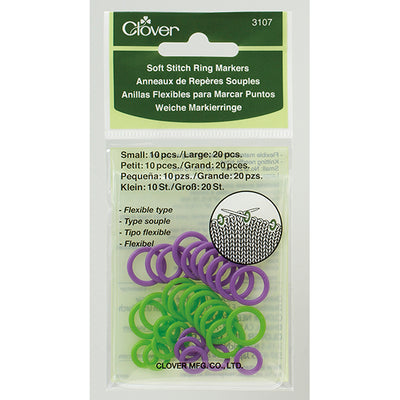 Knitting Stitch Markers Rings with Storage Box (180 Pieces), PACK - Foods  Co.