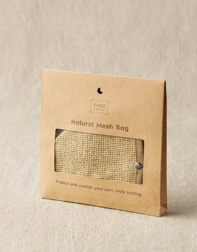 Cocoknits Natural Mesh Bag - Boxed View