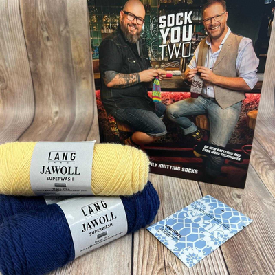 Happily Knitting Socks Kit