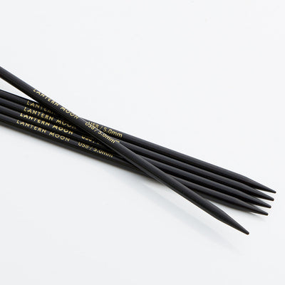 Prym 8 Ergonomic Double Point Knitting Needles, Carbon, 2.5mm