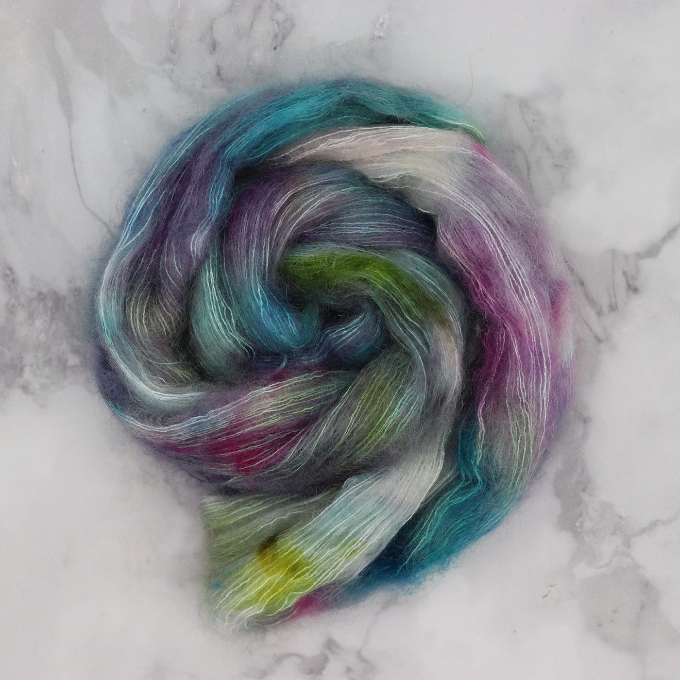 Knitted Wit Fairy Floss Lace Mohair Silk Knitting Yarn