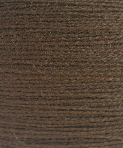 Regia 2-ply 5g Darning Wool - Dark Brown Close Up