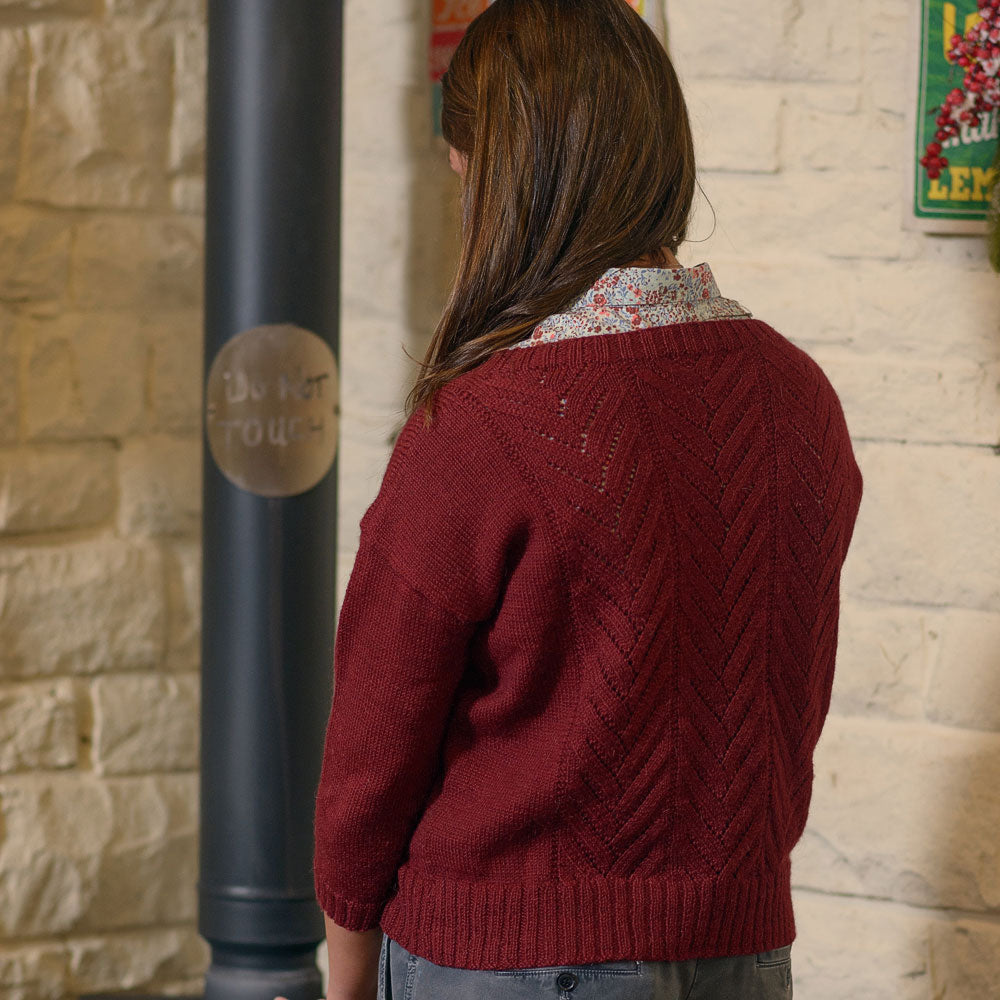 The Fibre Co. Textured Sweater PDF Pattern