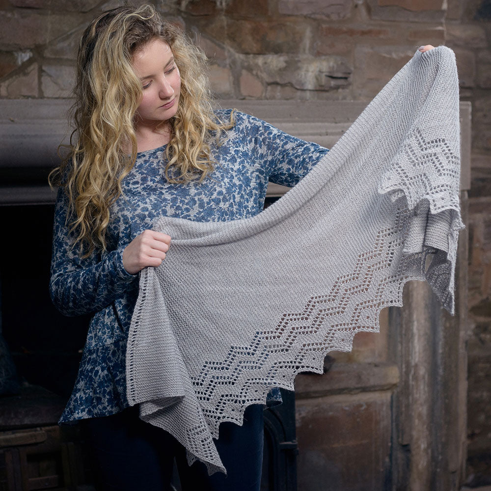 The Fibre Co. Foundations: Meadow Lace Shawl