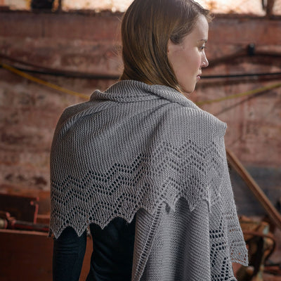 The Fibre Co. Foundations: Meadow - Lace Shawl